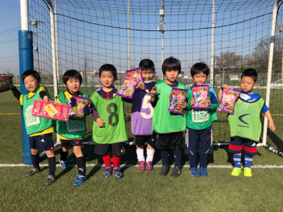 U6 SJS少年少女杯スポーツ杯幼稚園大会 3位入賞